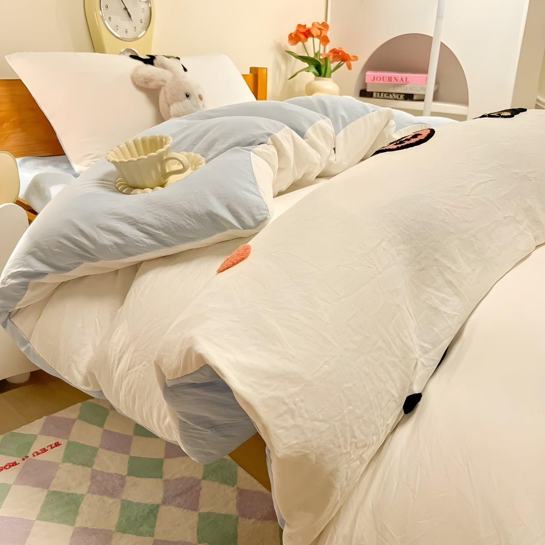 CloudComfort Bedding Set - Comfortable and Skin-Friendly Lucky Cat Bedding | Stornfield