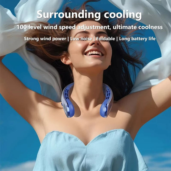 8000mAh USB Hanging Neck Fan | Stornfield