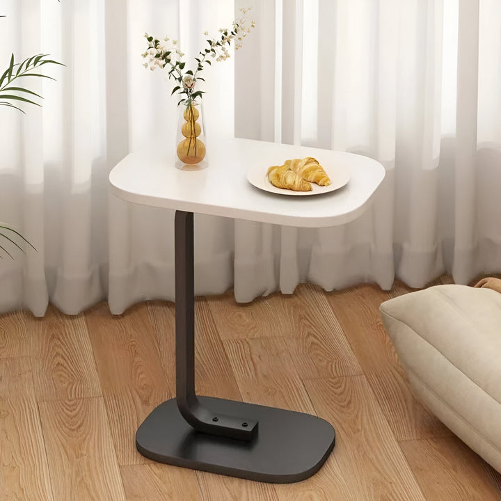 MinimalistCorner Table – Minimalist C-shaped Side Table | Stornfield