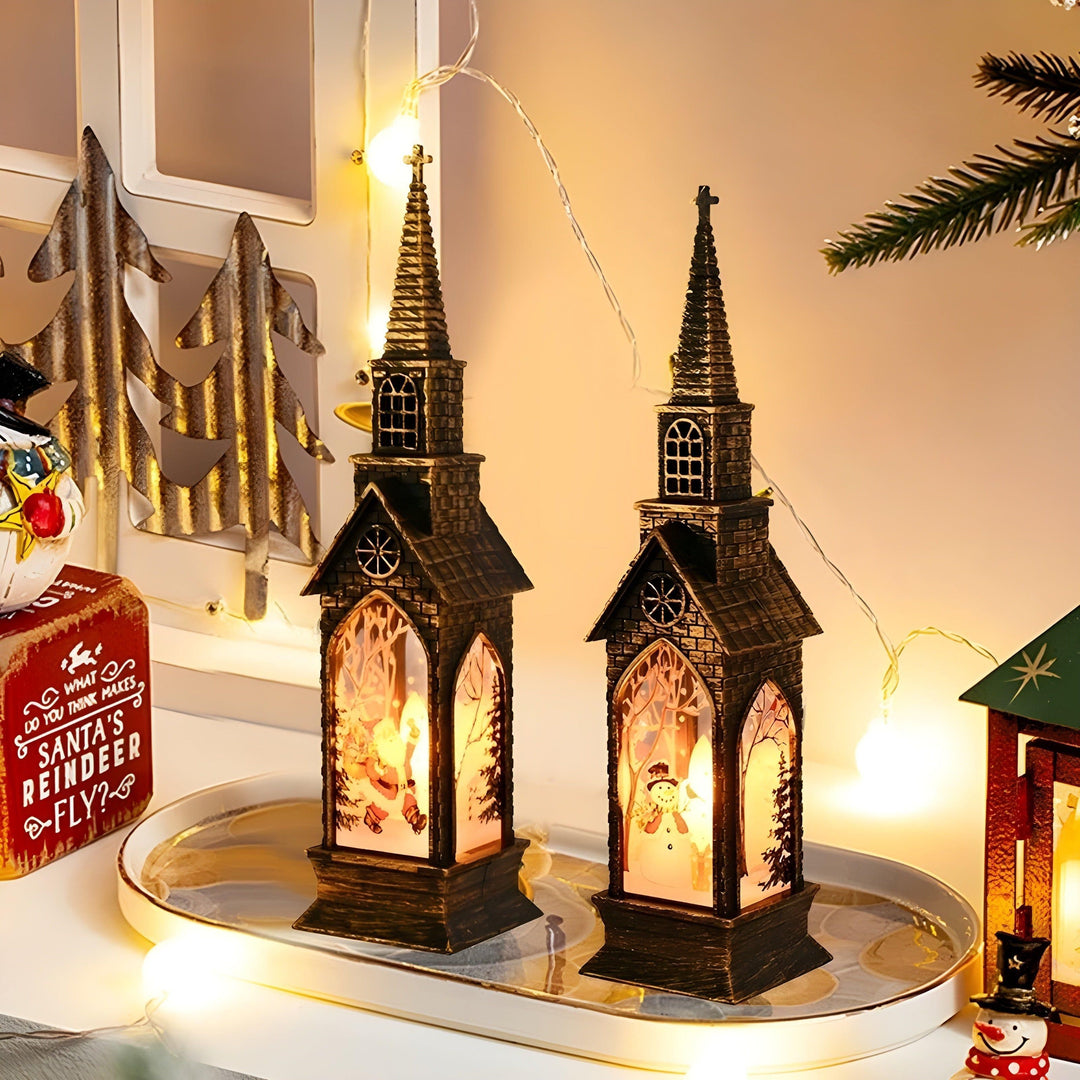 HolidayGlow Light - Modern Christmas Ornament LED Light | Stornfield