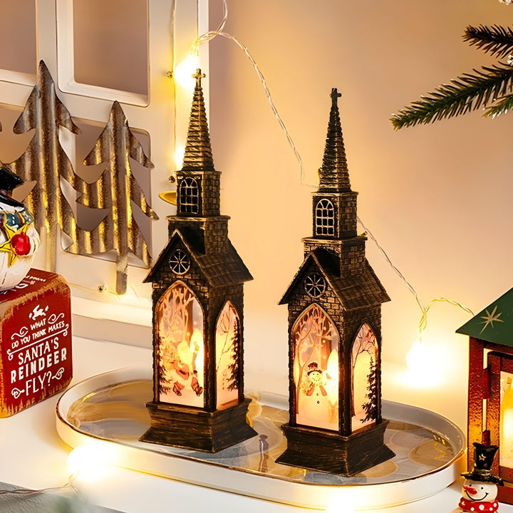HolidayGlow Light - Modern Christmas Ornament LED Light | Stornfield