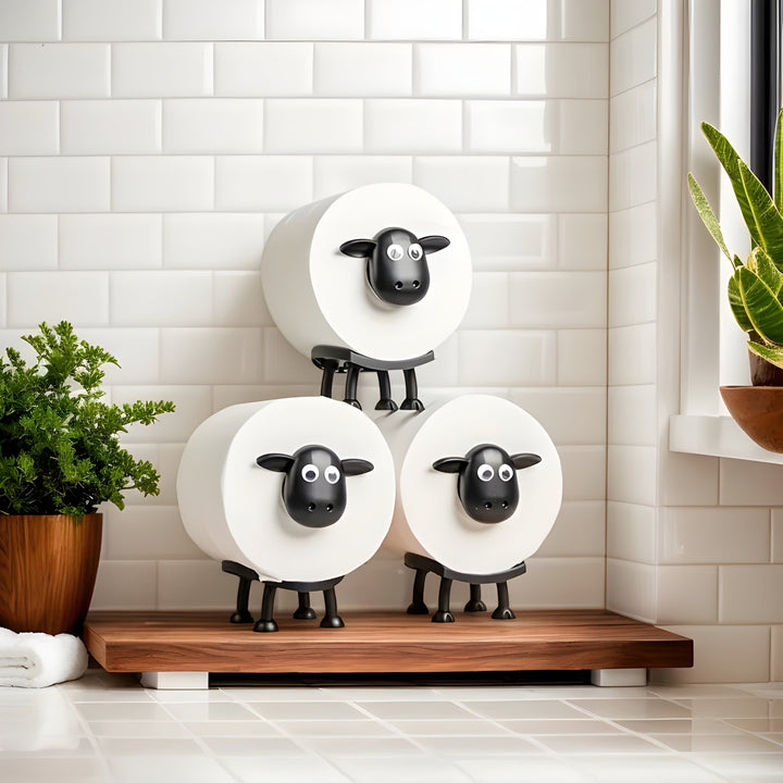 Buy Toilet Paper Holder – Original & Funny Bathroom Decor | Non-Slip, Ideal for Small Bathrooms | Stornfield