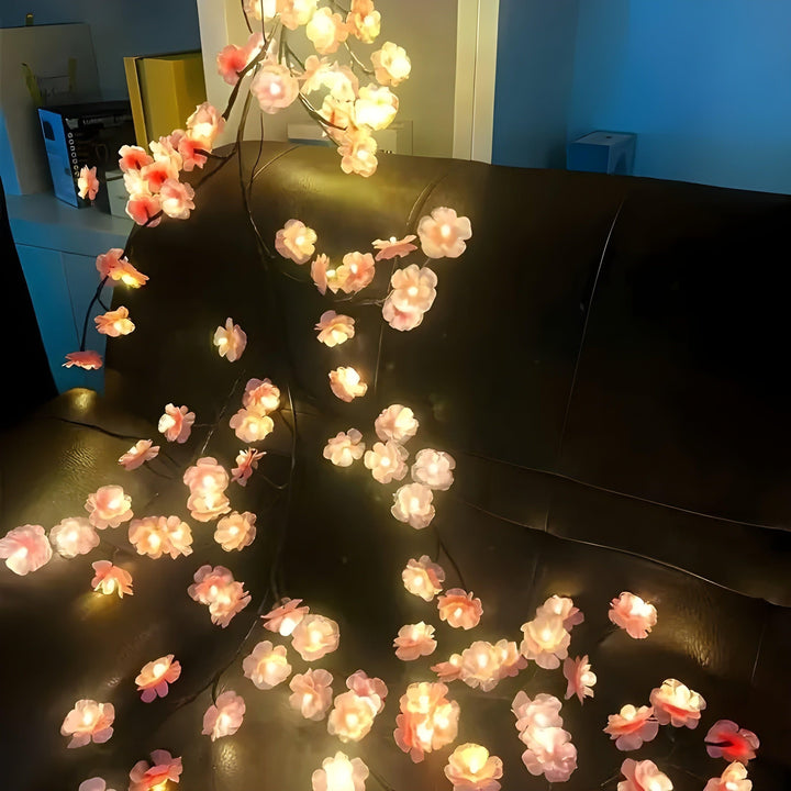 BlossomAura Light – Casual Cherry Blossom USB-powered LED Lamp | Stornfield
