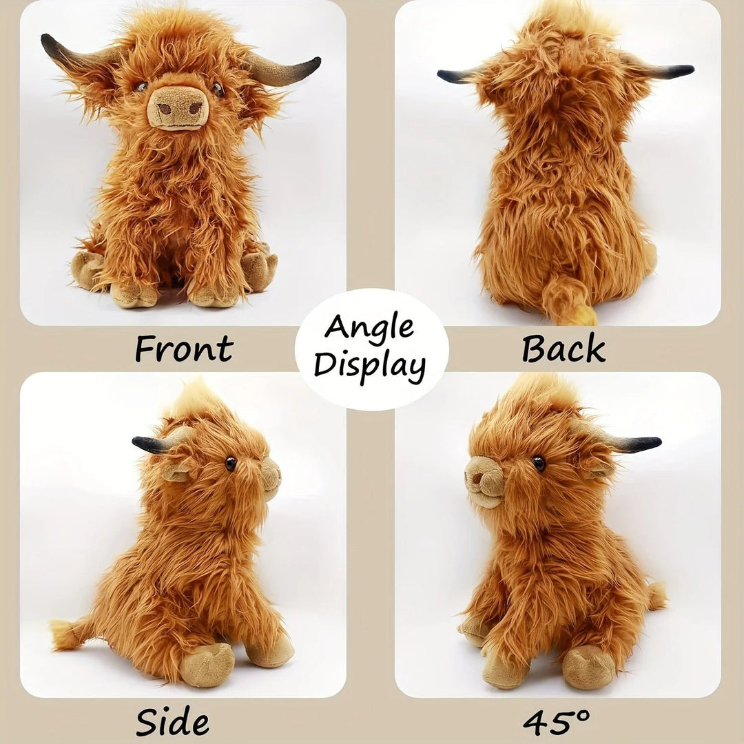 Stornfield | Fluffy Highland Cuddle – Soft Cow for Young and Old