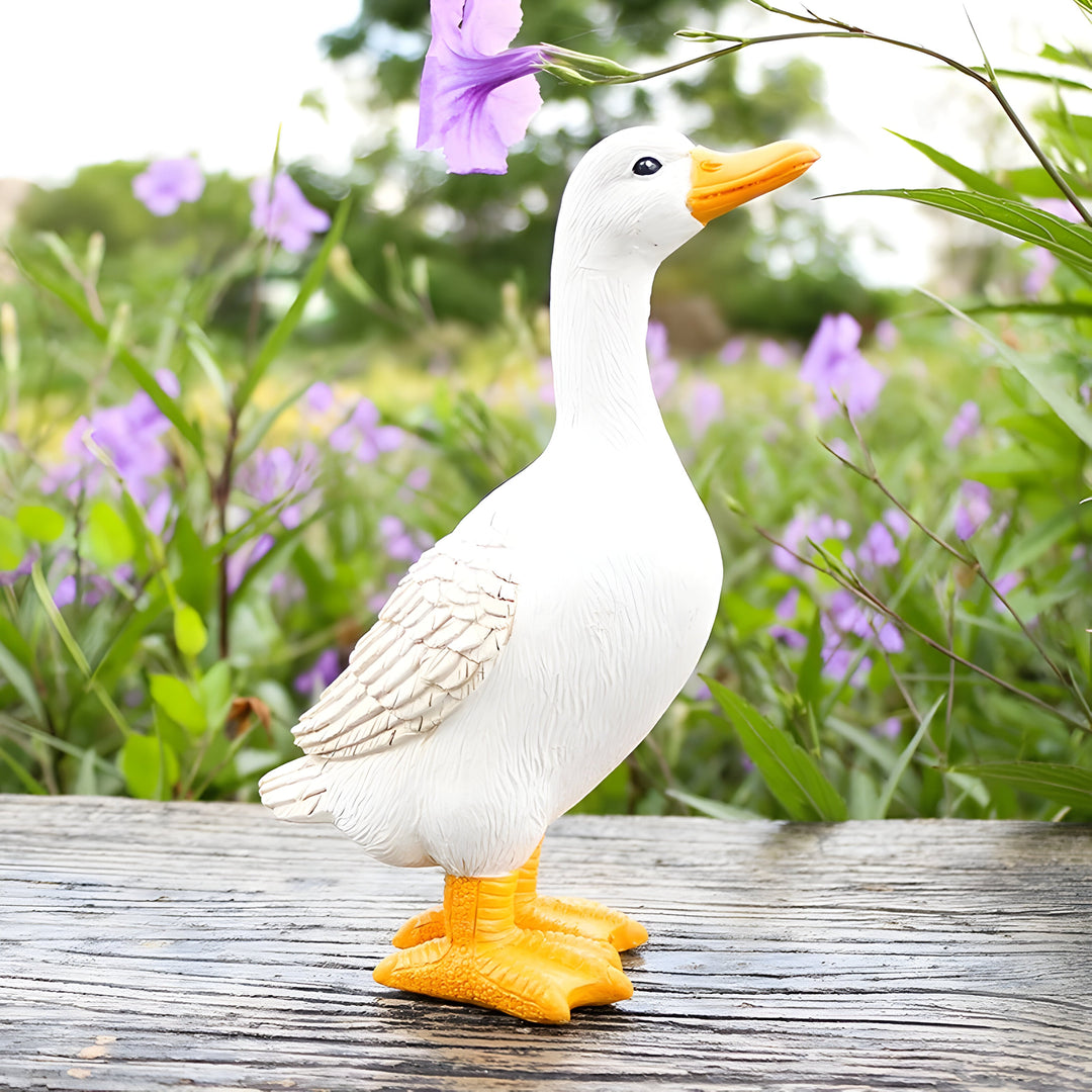 PuddlePals Sculpture – Farmhouse Style Duck & Goose Figure | Stornfield