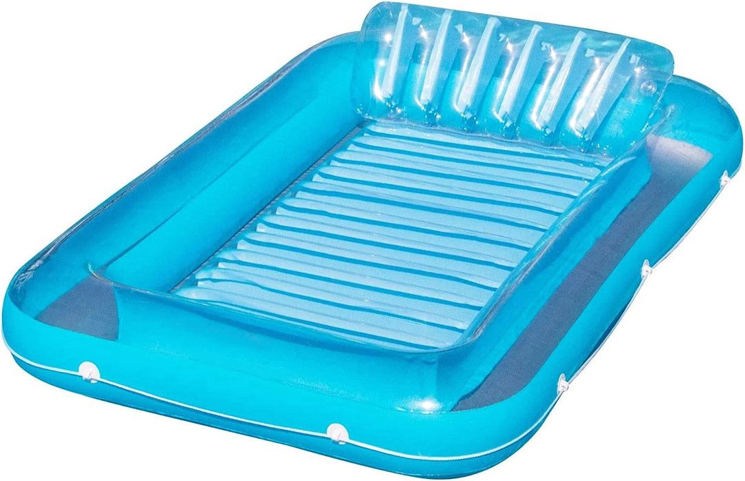 Inflatable Lounger with Headrest and Cup Holders | Stornfield