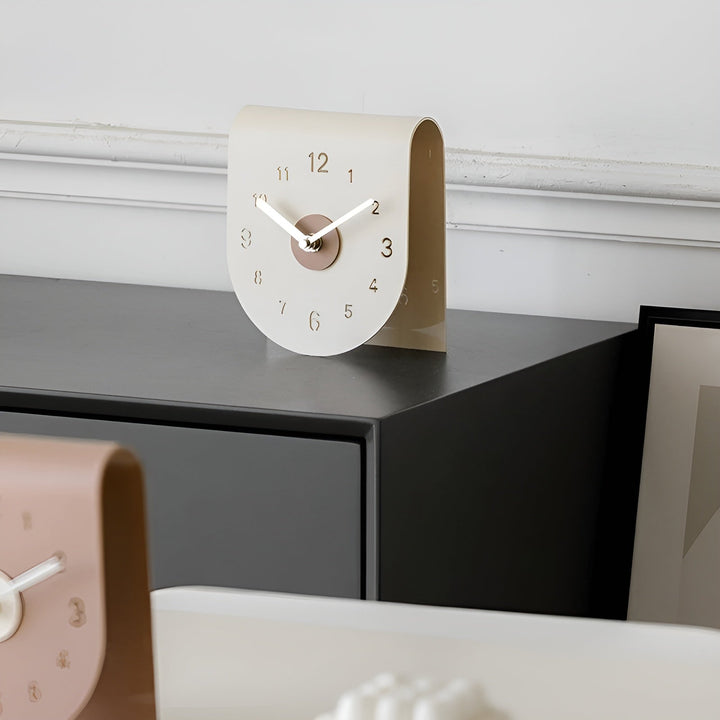 TimberCharm Clock – Decorative Table Clock | Stornfield