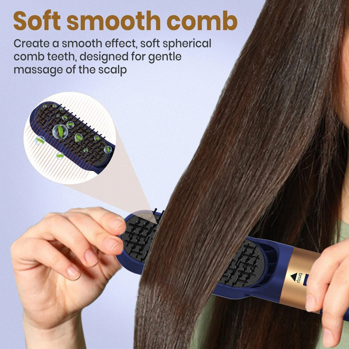 Stornfield | Glossify 5-in-1 Hair Styler | 1000W Hot Air Brush with Ionic Technology