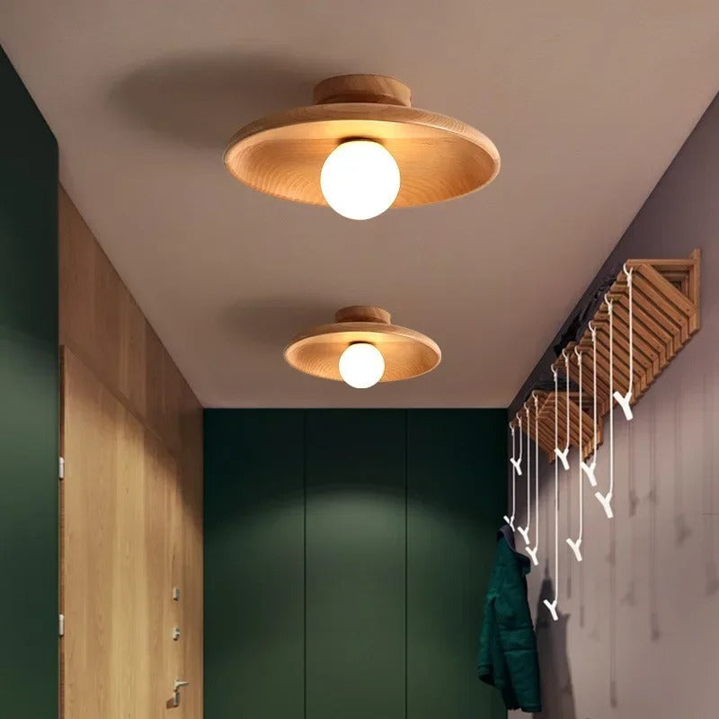 Stornfield | Luminaire en bois élégante pour tout espace