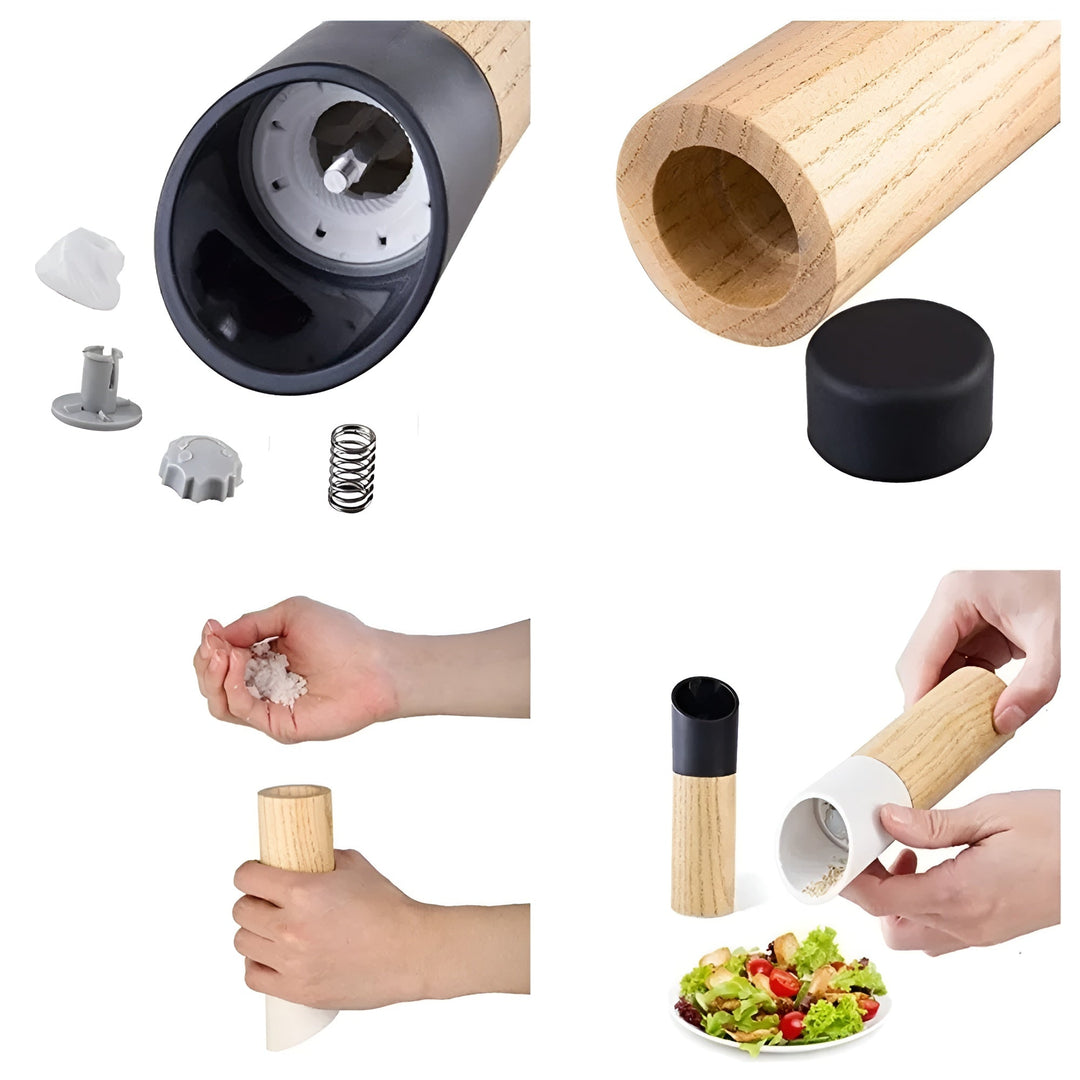Salt and Pepper Mill Set – Adjustable Grinder | Stylish for Every Kitchen | Stornfield