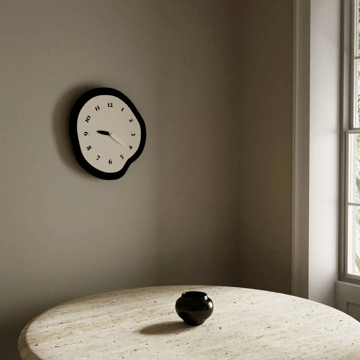 Scandinavian Wall Clock Minimalist Silent Design | Stornfield