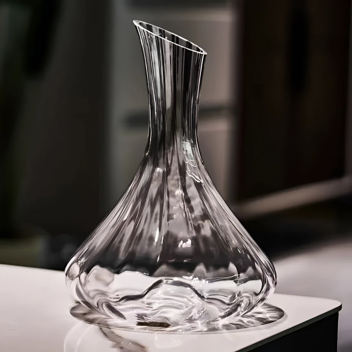 Compact wine decanter made of glass – Spill-proof and portaStornfielde | Ideal for travel | Stornfield