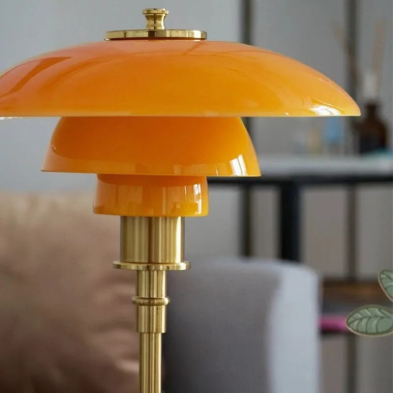 Nordic Glass Table Lamp – Minimalist LED Light for Home | Stornfield