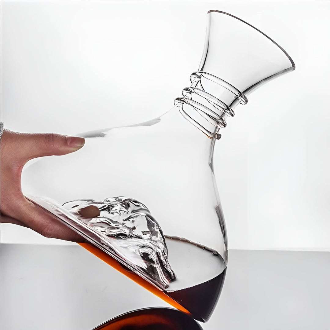 Red wine decanter crystal glass – whisky wines wine fast waterfall iceberg dispenser red wines kettle | Stornfield