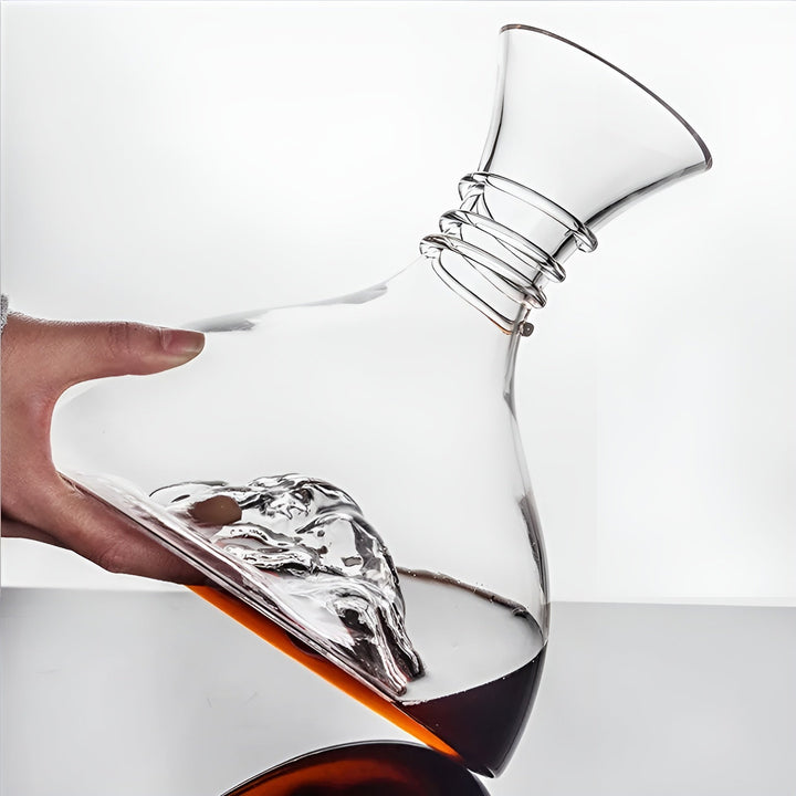 Red wine decanter crystal glass – whisky wines wine fast waterfall iceberg dispenser red wines kettle | Stornfield