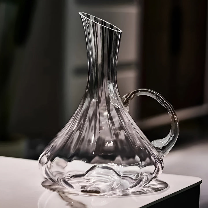 Compact wine decanter made of glass – Spill-proof and portaStornfielde | Ideal for travel | Stornfield