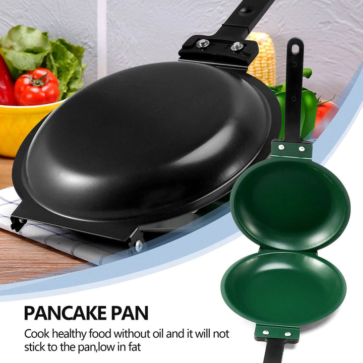 Stornfield | MasterPan Double-sided Non-stick Pan – For Perfect Cooking without Sticking