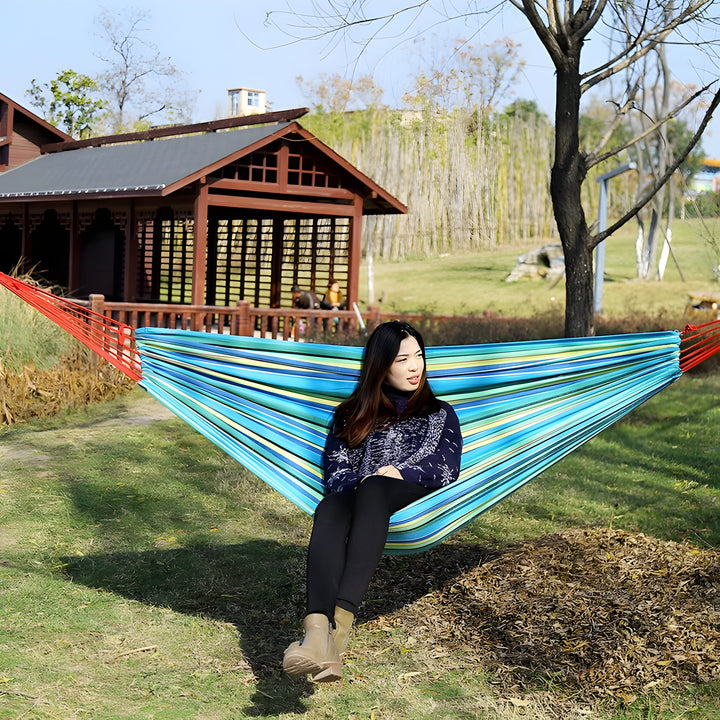 AeroMesh-Hammock - Multifunctional Thickened Stripes Hammock | Stornfield