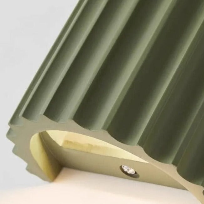 Stornfield | Minimalist Groove Wall Lamp | Resin, Up & Down