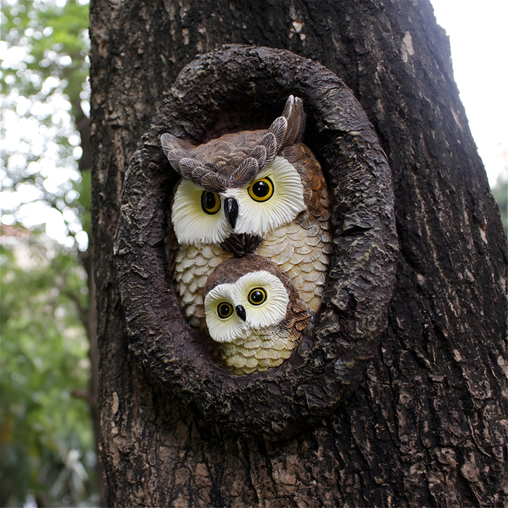 MysticOwl Ornament – Decorative Owl Statue made of Resin | Stornfield