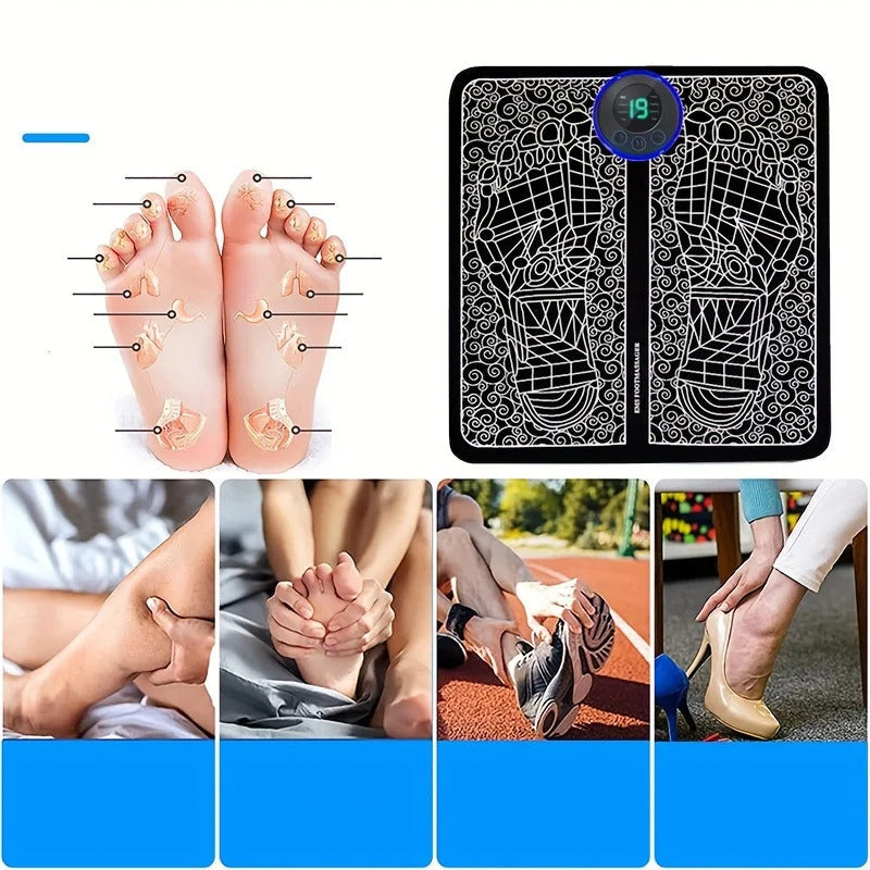 Stornfield | EMS Regenerative Foot Massager – Relaxation and Pain Relief for Your Feet