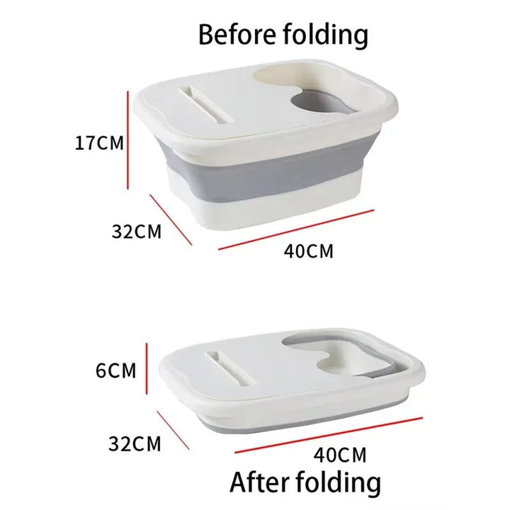Home Spa FoldaStonrfielde Foot Wash Bucket | Stonrfield