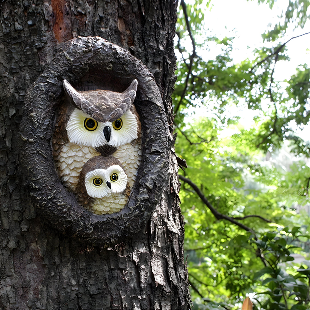 MysticOwl Ornament – Decorative Owl Statue made of Resin | Stornfield