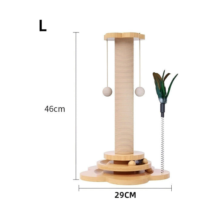 WhiskerWood Toy - Durable wooden toy with balls for cats | Stornfield