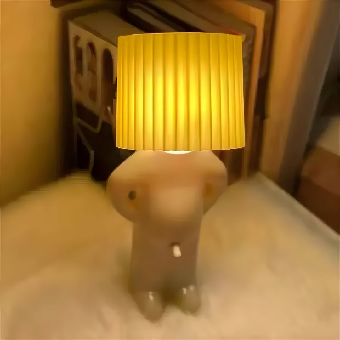 Stornfield | Lampe de table créative Sassy Boy – Éclairage unique pour chambre et espace de vie