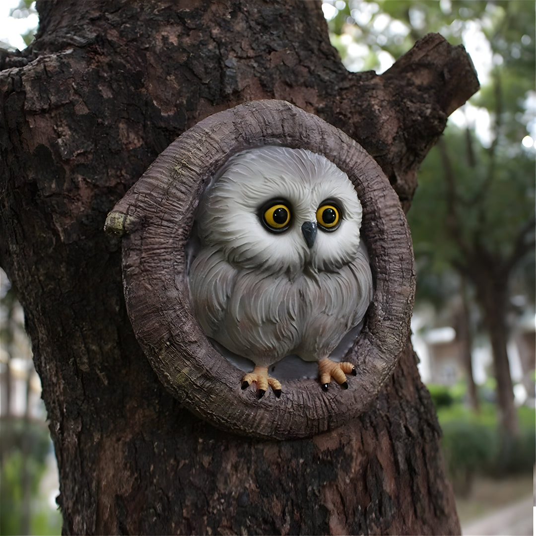 MysticOwl Ornament – Decorative Owl Statue made of Resin | Stornfield