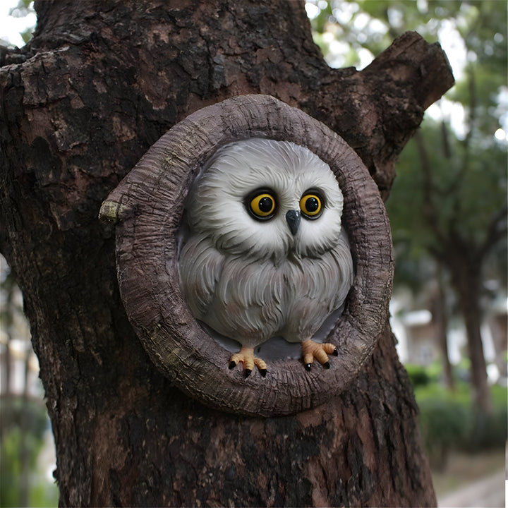 MysticOwl Ornament – Decorative Owl Statue made of Resin | Stornfield
