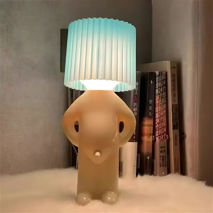 Stornfield | Lampe de table créative Sassy Boy – Éclairage unique pour chambre et espace de vie