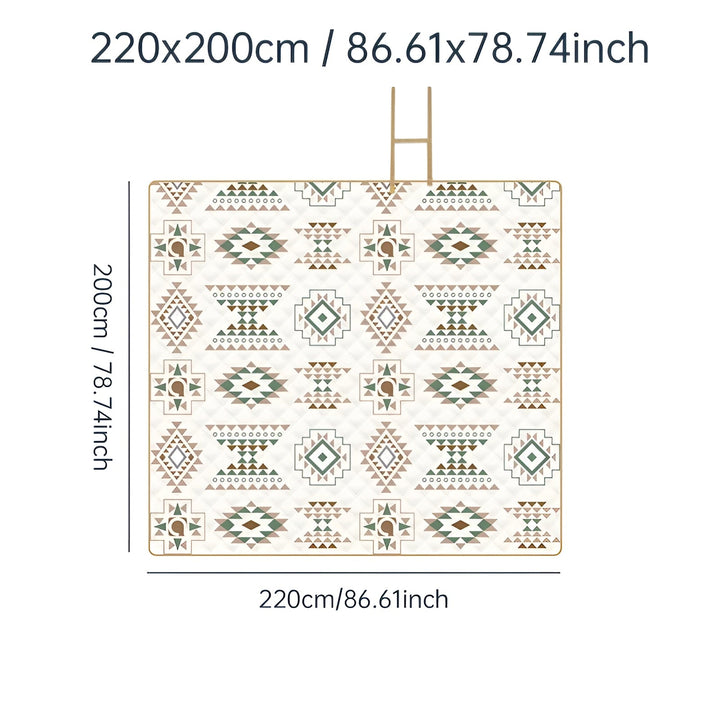 Picnic Stornfieldanket with check pattern – Waterproof & FoldaStornfielde | Ideal for Park, Beach & Camping | Stornfield