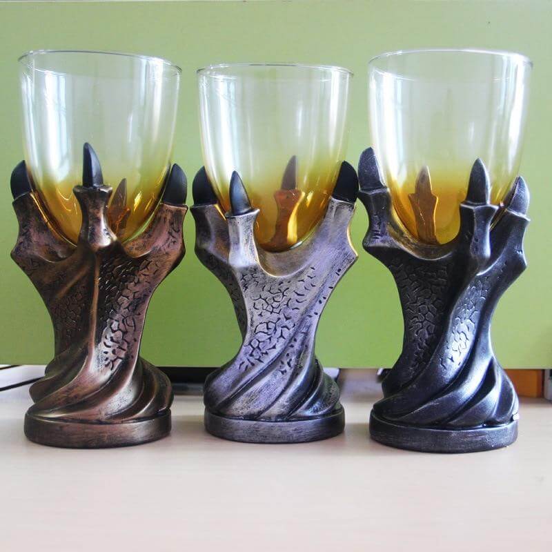 Stornfield | Medieval Dragon Claw Wine and Vodka Goblet
