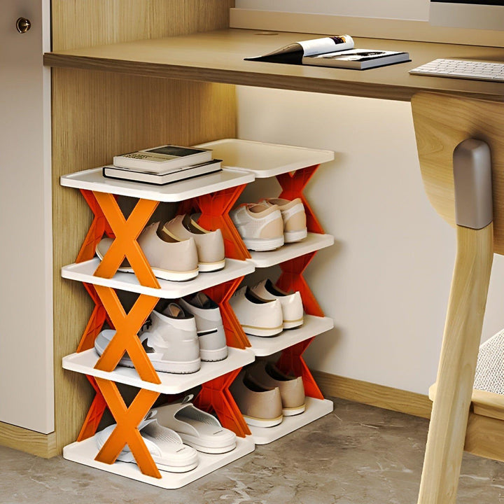 FlexiRack Shoe Organizer - Multifunctional Multi-layer Folding Shoe Rack | Stornfield