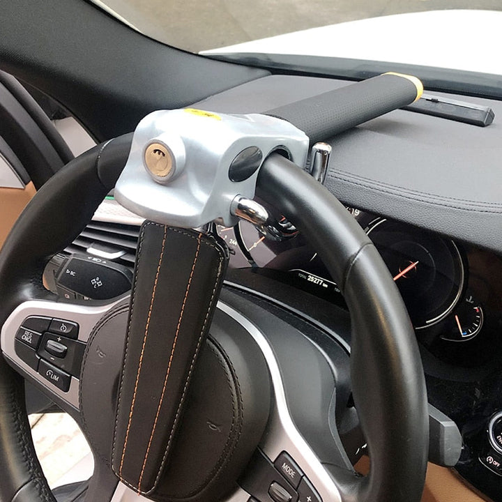 Foldable Steering Wheel Anti-Theft Bar with Alarm Function – The Powerful Car Security | Stornfield