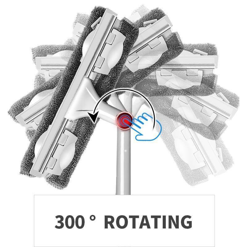 Long Handle Rotating Easy Window Cleaner Mop | Stornfield