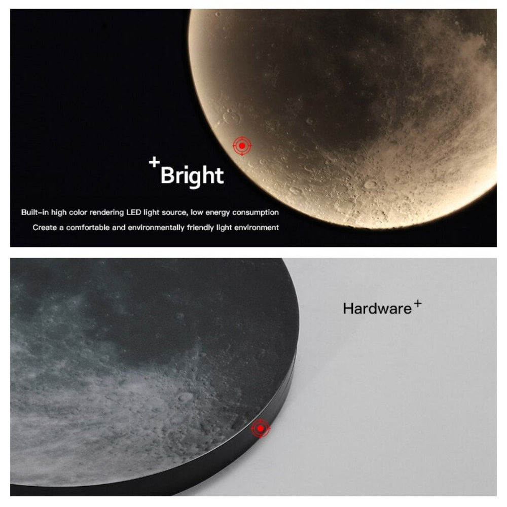 Stornfield | 3D LED Moon or Earth Ceiling or Wall Light