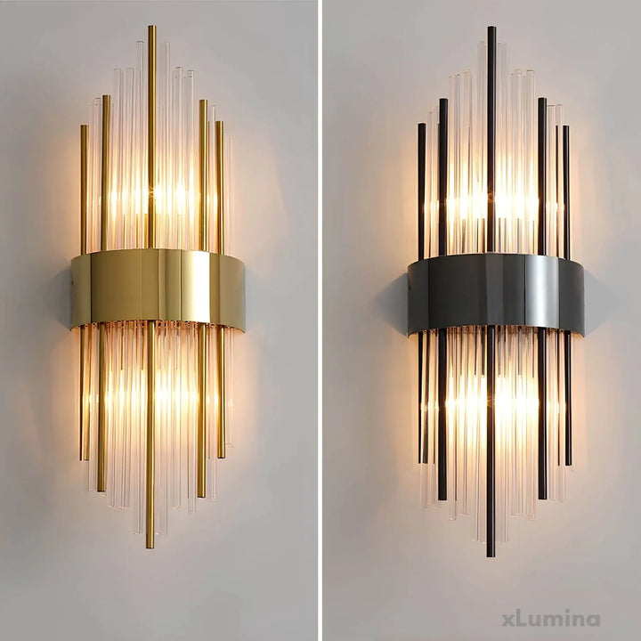 Stornfield | Wall lamp with crystal decoration