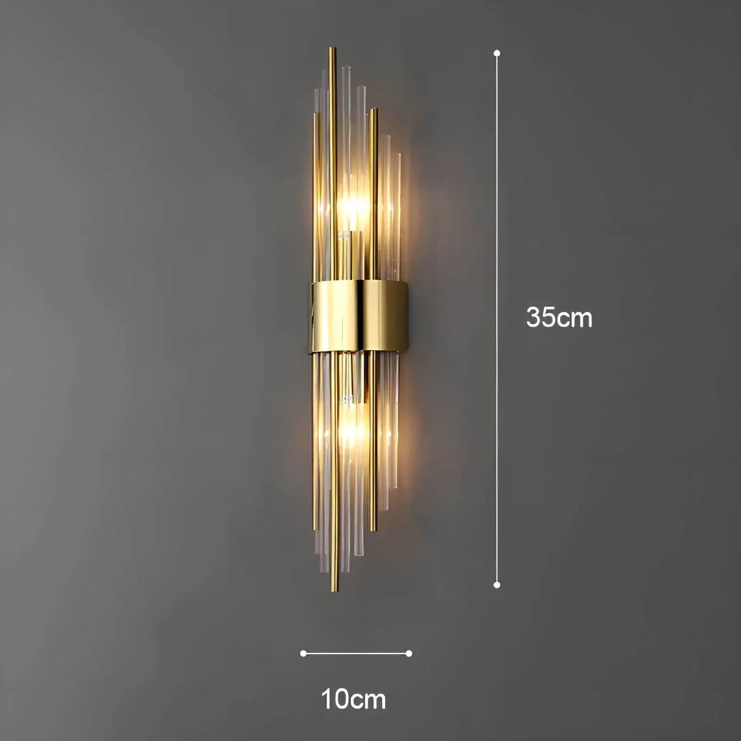 Stornfield | Wall lamp with crystal decoration