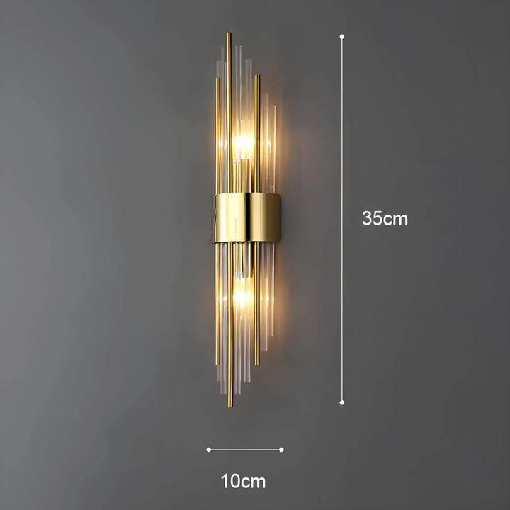 Stornfield | Wall lamp with crystal decoration