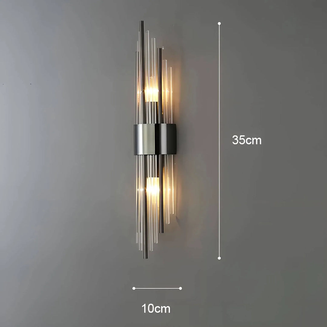 Stornfield | Wall lamp with crystal decoration