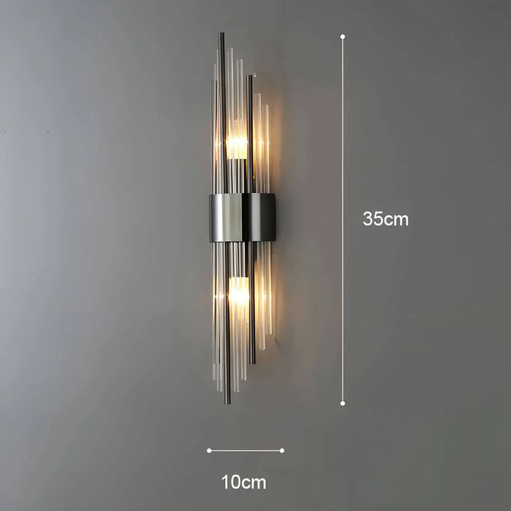 Stornfield | Wall lamp with crystal decoration