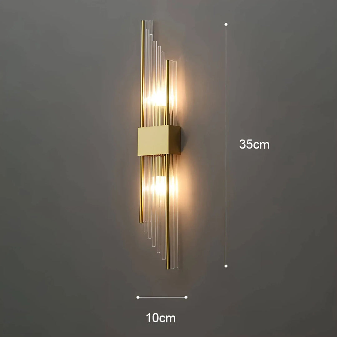 Stornfield | Wall lamp with crystal decoration