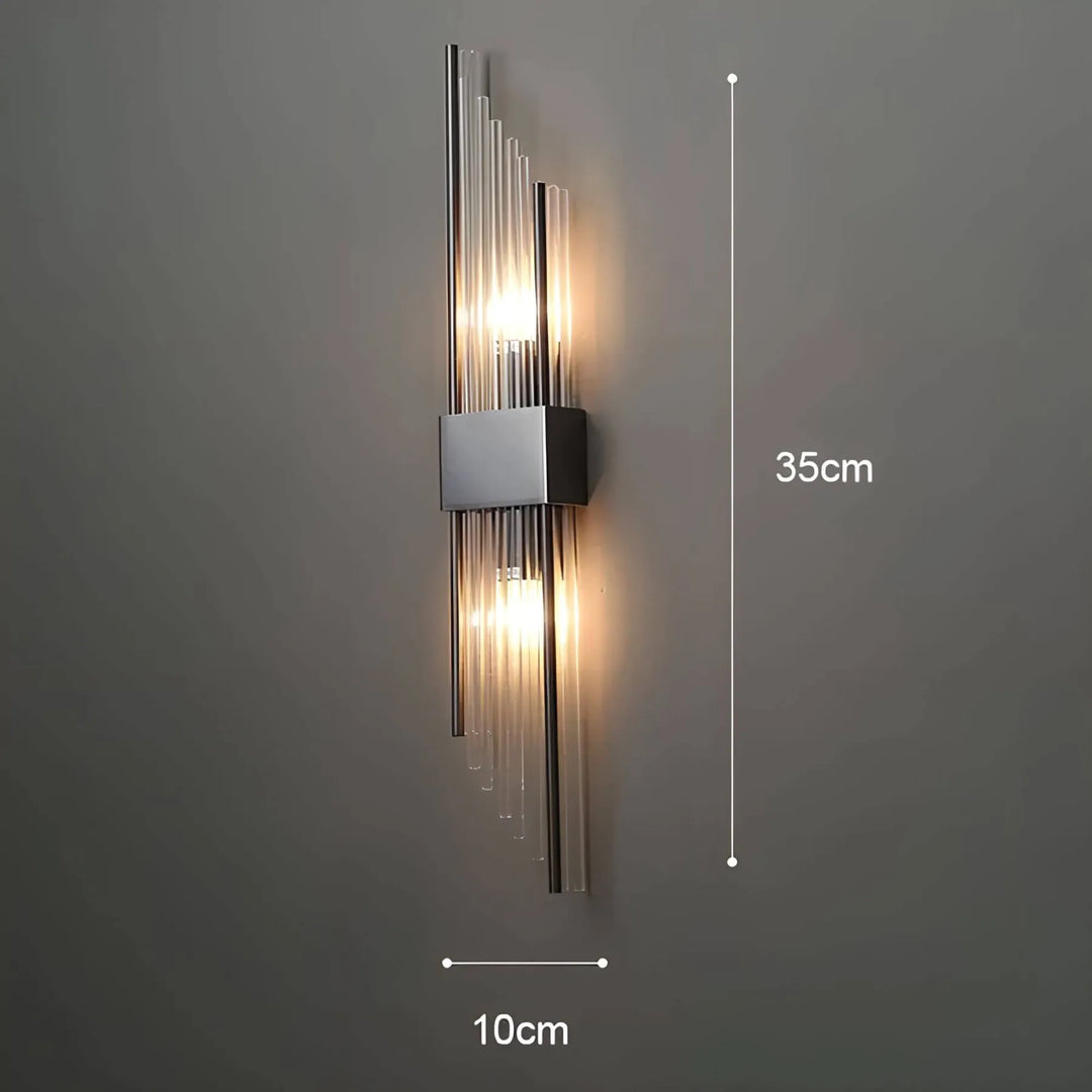 Stornfield | Wall lamp with crystal decoration