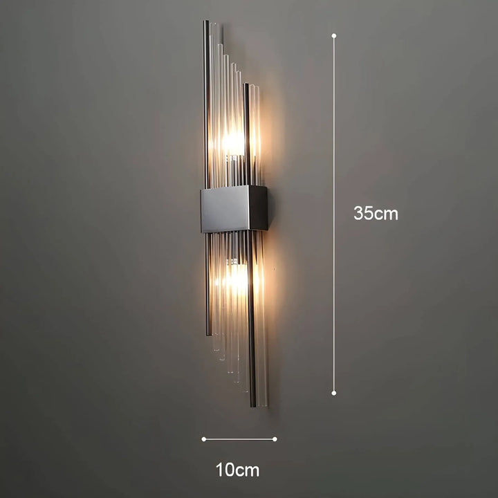 Stornfield | Wall lamp with crystal decoration