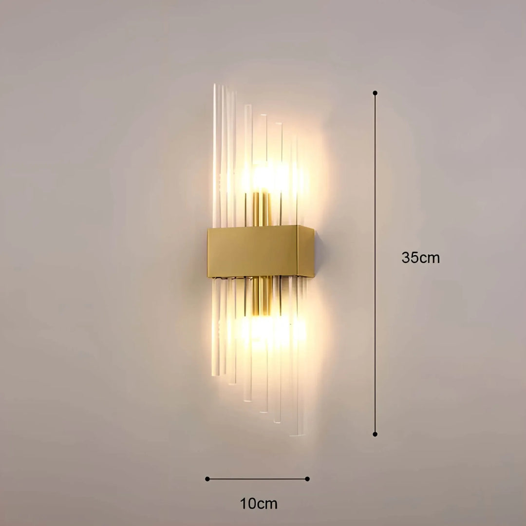 Stornfield | Wall lamp with crystal decoration