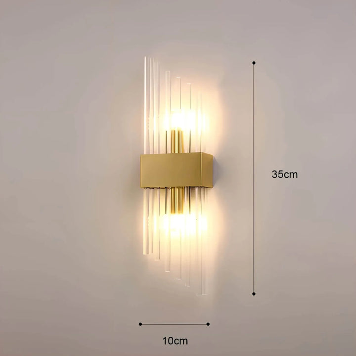 Stornfield | Wall lamp with crystal decoration