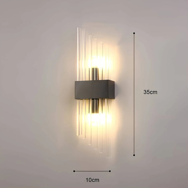 Stornfield | Wall lamp with crystal decoration