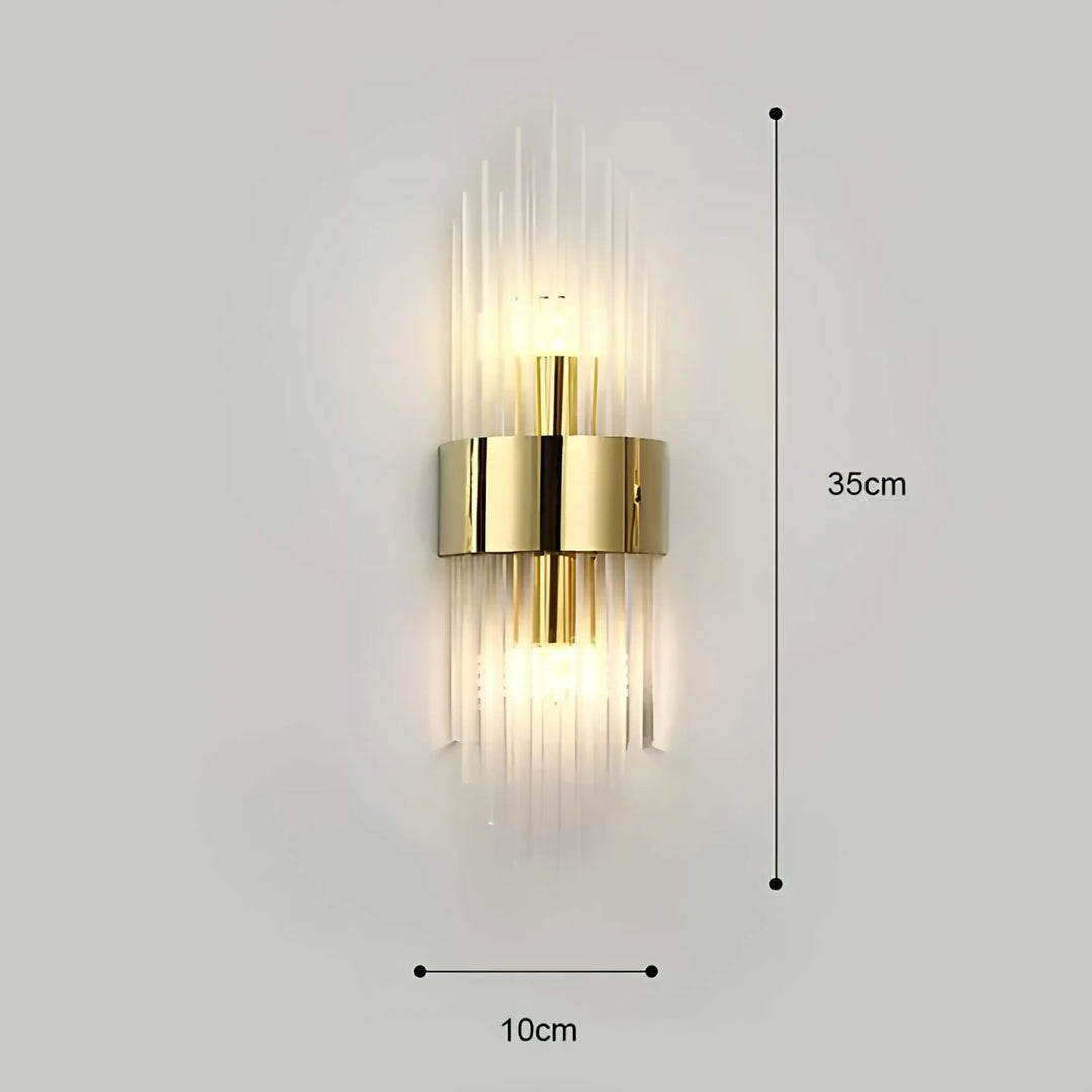 Stornfield | Wall lamp with crystal decoration